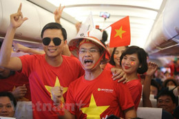 Vietnam Airlines tăng nhiều chuyến bay đi Malaysia xem chung kết AFF Cup