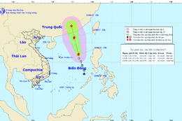 Áp thấp nhiệt đới đã mạnh lên thành bão