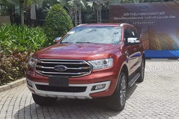 Ford Everest 2018 đã có mặt tại Việt Nam, giá dự kiến từ 850 triệu