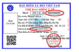 Không in mới, đổi thẻ BHYT từ năm 2019