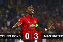 Young Boys 0-3 M.U: Pogba tỏa sáng, Quỷ đỏ khởi đầu suôn sẻ