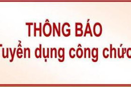 Tuyển dụng công chức ngành thuế năm 2022