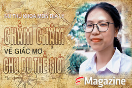 Nữ sinh Hà Tĩnh thủ khoa môn Địa lý - chầm chậm vẽ giấc mơ chu du thế giới