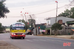 Xe buýt Hà Tĩnh chỉ nghỉ tết 2 ngày