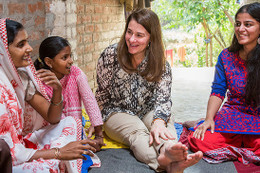 Melinda Gates - "chiến binh" kiên cường vì quyền phụ nữ