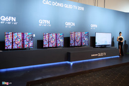 Loạt TV QLED "xuyên thấu" của Samsung ra mắt tại Việt Nam