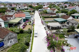 100% hộ dân ở thôn Hòa Thịnh lắp wifi không cài mật khẩu