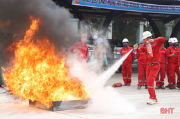 Các doanh nghiệp ở Hà Tĩnh sớm lo phòng ngừa cháy nổ