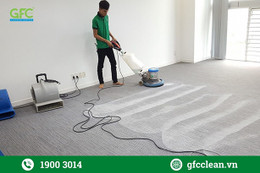 Dịch vụ giặt thảm văn phòng chuyên nghiệp, giá cả phải chăng - GFC CLEAN