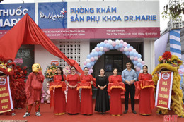 Dr. Marie khai trương phòng khám sản phụ khoa tại Hà Tĩnh