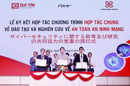 40 sinh viên Đại học Duy Tân được trả 400 - 800 USD/tháng qua hợp tác với Fore