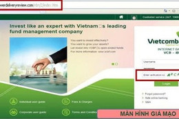 Vietcombank liên tiếp cảnh báo giao dịch giả mạo