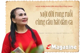 Nghệ nhân Nhân dân Nguyễn Hồng Oanh - một đời rong ruổi cùng câu hát dân ca