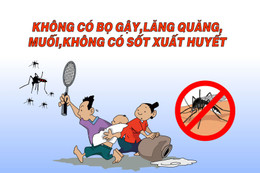 Chặn sốt xuất huyết từ gia đình