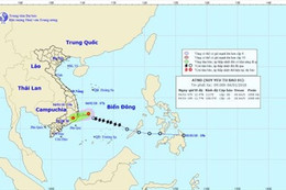 Bão số 1 vào biển Đông - bão muộn và hiếm, 10 năm mới có 1 lần