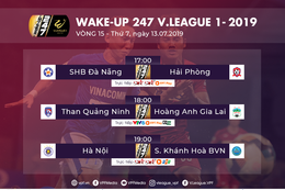 Vòng 15 V-League 2019: Thách thức lớn cho nhóm cuối bảng