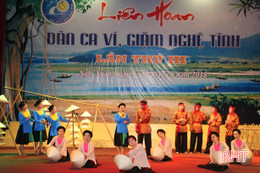 Những "nốt lặng" Liên hoan Dân ca ví, giặm huyện Nghi Xuân