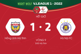 [Highlights] Hồng Lĩnh Hà Tĩnh - Hà Nội FC: Những siêu phẩm sút xa