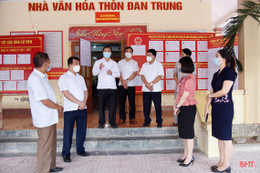 Bí thư Tỉnh ủy Hà Tĩnh: Công tác bầu cử cần đặt yêu cầu phòng dịch lên trên hết