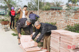 Xã đầu tiên ở Nghi Xuân phát động phong trào xây dựng NTM nâng cao