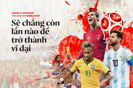 Messi và Ronaldo tan mộng World Cup: Sẽ chẳng còn lần nào để trở thành vĩ đại!