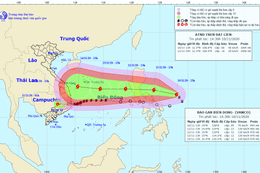 Thông tin về cơn bão gần biển Đông có tên quốc tế Vamco