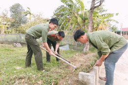 Tuổi trẻ Công an TP Hà Tĩnh tham gia chương trình “Ngày thứ 7 tình nguyện”