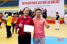 Hà Tĩnh giành 2 huy chương Giải Vô địch Pencak Silat Quốc gia