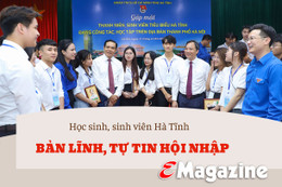 Học sinh, sinh viên Hà Tĩnh bản lĩnh, tự tin hội nhập