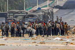 Liên minh châu Âu và Anh quan ngại về tình hình Myanmar