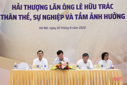 Hà Tĩnh phối hợp tổ chức thành công hội thảo về Đại danh y Hải Thượng Lãn Ông Lê Hữu Trác