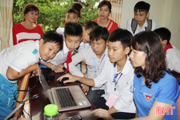 19 học sinh đạt giải Hội thi Tin học trẻ huyện Nghi Xuân