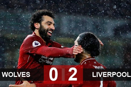 Wolves 0-2 Liverpool: The Kop giữ ngai vàng trong Giáng sinh