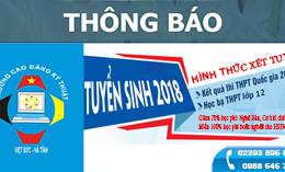 TRƯỜNG CAO ĐẲNG KỸ THUẬT VIỆT - ĐỨC HÀ TĨNH TUYỂN SINH NĂM 2018