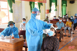 Hà Tĩnh: Toàn bộ 154.781 mẫu xét nghiệm diện rộng âm tính với virus SARS-CoV-2