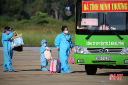 Sở Y tế Hà Tĩnh hướng dẫn công tác phòng dịch để đón hơn 840 học sinh, giáo viên, phụ huynh về quê