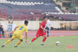 Hồng Lĩnh Hà Tĩnh chờ 2 trận “tổng duyệt” trước khi bước vào sân chơi V.League