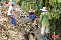 Cẩm Yên quyết không "rớt chuẩn" nông thôn mới