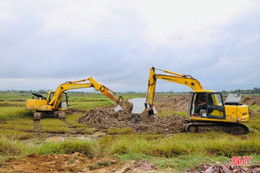 Nông dân Thạch Hạ ra quân hình thành vùng sản xuất quy mô lớn