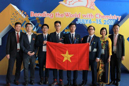 Việt Nam đoạt 3 HCV Olympic Hoá học quốc tế năm 2017