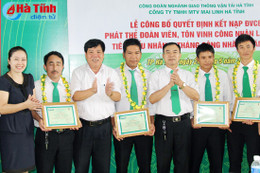 Công ty Mai Linh Hà Tĩnh vinh danh người lao động