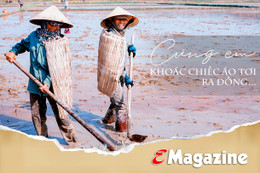 Emagazine: Cùng em khoác chiếc áo tơi ra đồng…