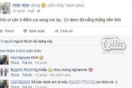 Khoe thành tích thi cử của con trên facebook, có nên không?