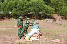 Bộ đội biên phòng Hà Tĩnh đổi mới huấn luyện, thực hiện tốt nhiệm vụ bảo vệ biên giới vững chắc