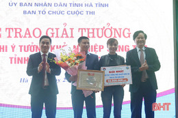 Chung kết cuộc thi Ý tưởng Khởi nghiệp đổi mới sáng tạo tỉnh Hà Tĩnh năm 2019