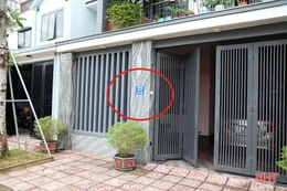 “Nhà không số, phố không tên” ở khu đô thị trung tâm TP Hà Tĩnh