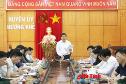 Đưa vào xem xét 5 thôn bản đặc biệt khó khăn tại Hương Khê