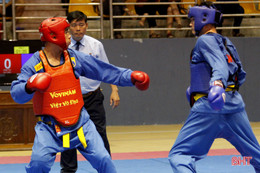 VĐV Hà Tĩnh giành huy chương tại Giải Vô địch Vovinam toàn quốc