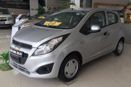 Chevrolet Spark giảm giá xuống 269 triệu đồng - xe 5 chỗ rẻ nhất Việt Nam