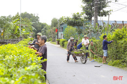 Ngày vui ở khu dân cư kiểu mẫu Tân Long